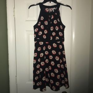NWOT Flattering Floral Dress